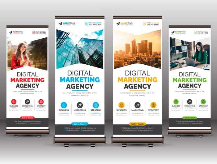 Impresión de roll up y lonas